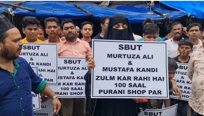 SBUT में कांडी और राजकोटवाला की रंगबाज़ी , दिन दहाड़े यूपी और बिहार की तर्ज़ पर गुंडई से छीनी मुसलमानों की दुकानें