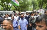 प्रवर्तन निदेशालय से गांधी को राहत नही - समर्थन में कांग्रेस नेताओं का सत्याग्रह आंदोलन जारी