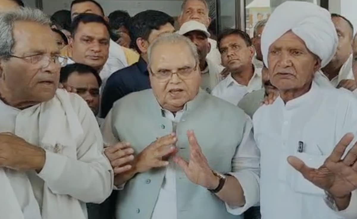 सत्यपाल मलिक पर दिल्ली पुलिस का बड़ा खुलासा ,समर्थकों संग पहुँचे थाने ,हिरासत में लेने की अफवाह।