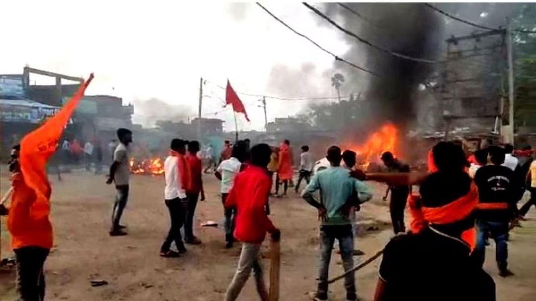 बिहार दंगे में सैकड़ों उपद्रवियों की गिरफ्तारी ,केंद्र ने भेजी फ़ोर्स ,सीसीटीवी के आधार पर धड़पकड़ जारी।