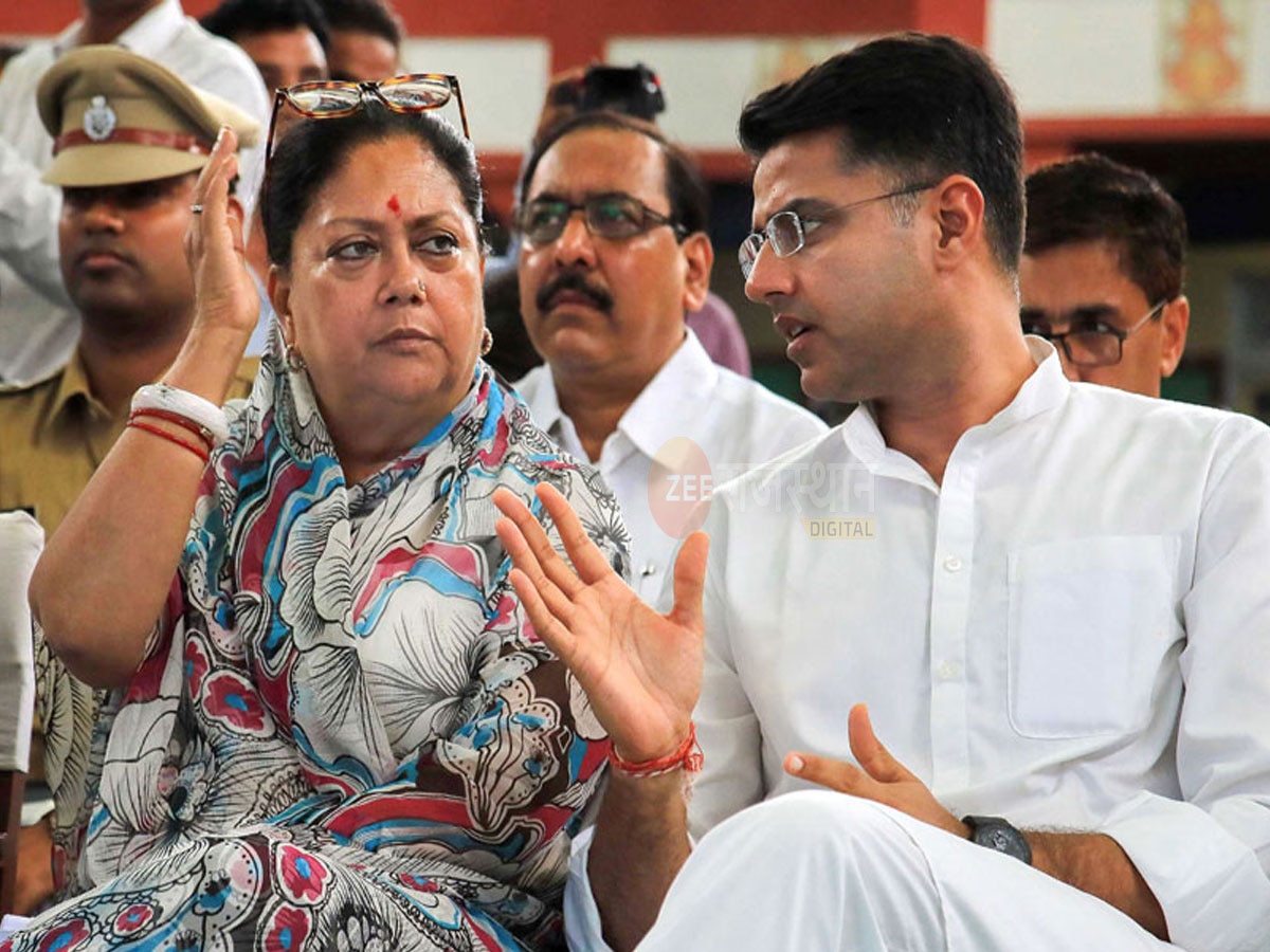 राजस्थान में सचिन पायलट की वसुंधरा राजे से मुलाकात ,अचानक राजे पायलट के बीच हुई मुलाकात से सियासी सरगर्मी तेज़।