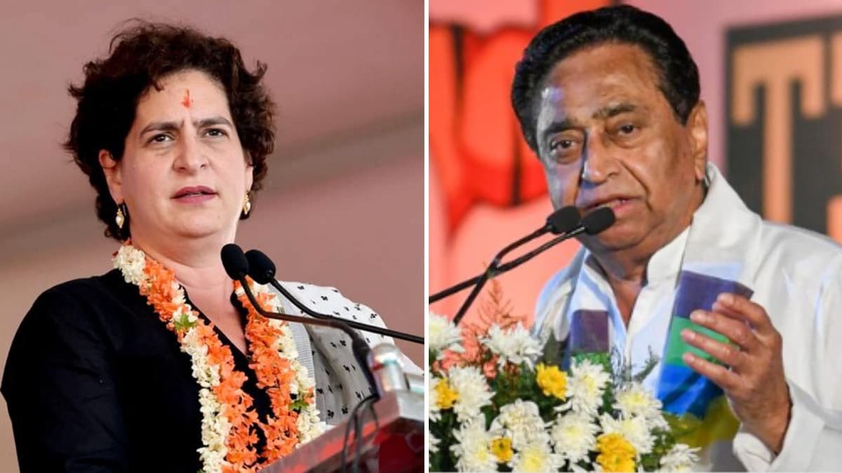 प्रियंका गांधी और कमलनाथ पर 41 जिलों में एफआईआर , शिवराज सरकार पर 50 परसेंट कमीशन का लगाया था आरोप।