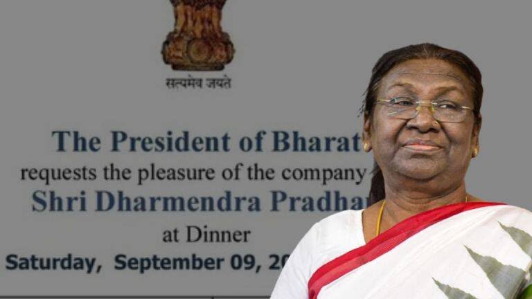 India बनाम भारत पर छिड़ी जंग ,G 20 समिट में भेजे गए निमंत्रण पर प्रेसिडेंट आफ भारत से मचा कोहराम....सत्ता और विपक्ष के बीच तेज़ हुई जंग।