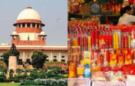 दिल्ली में दिवाली पर पटाखा बैंड पर सुप्रीम कोर्ट में फैसला सुरक्षित , दिल्ली पुलिस पर कोर्ट के सवाल...कहा बैंड के बावजूद कैसे दाखिल होते राजधानी में पटाखे।