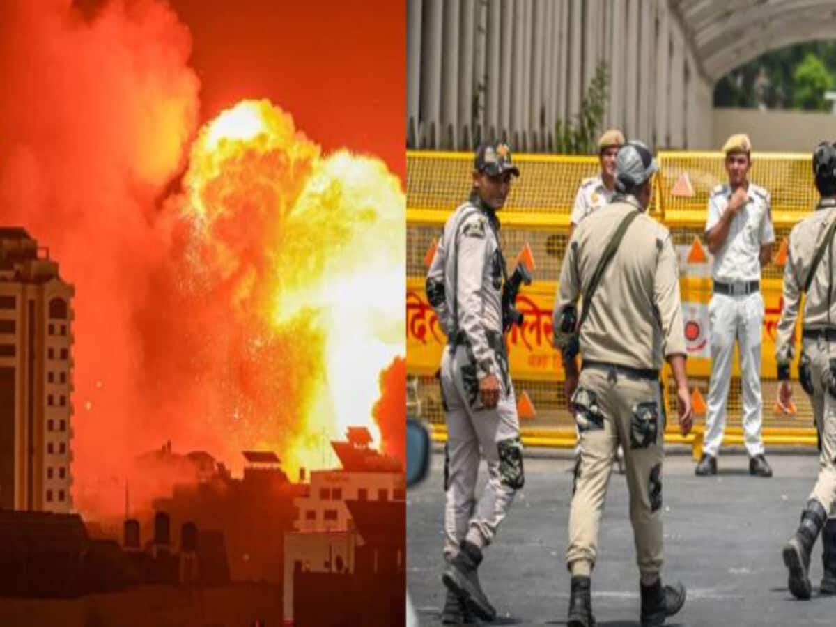 इजराइल हमास युद्ध के बीच हाई अलर्ट पर राजधानी दिल्ली ,बढ़ाई गई सुरक्षा... माहौल बिगाड़ने का मिला दिल्ली पुलिस को खुफिया एजेंसियों का इनपुट।