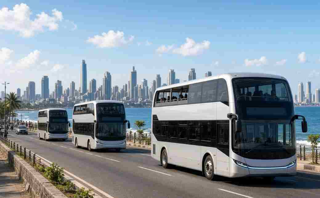 150 AC Electric Double-Decker Buses - मुंबईकरों का सफर होगा और सुहाना, बेस्ट के बेड़े में शामिल होंगी 150 नई एसी डबल डेकर और 'ओपन डेक' बसें