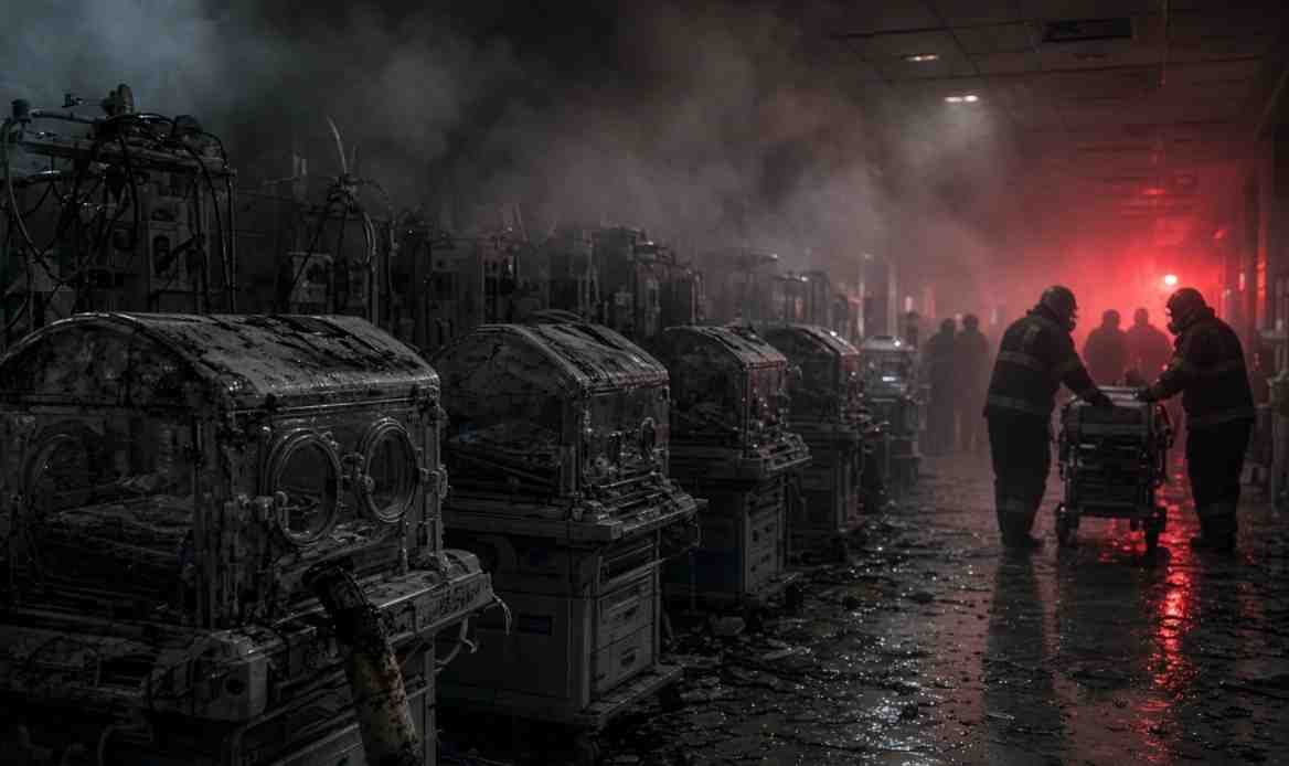 Amravati NICU Fire Tragedy - अमरावती जिला महिला अस्पताल में भीषण अग्निकांड  वेंटिलेटर फटने से 3 नवजात बच्चों की झुलसकर दर्दनाक मौत