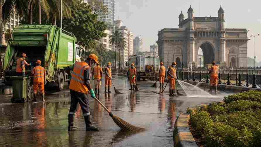 BMC War On Garbage - मुंबई में कचरे के खिलाफ बीएमसी का 'महाअभियान शहर की सफाई और कचरा प्रबंधन व्यवस्था को पटरी पर लाने की कवायद