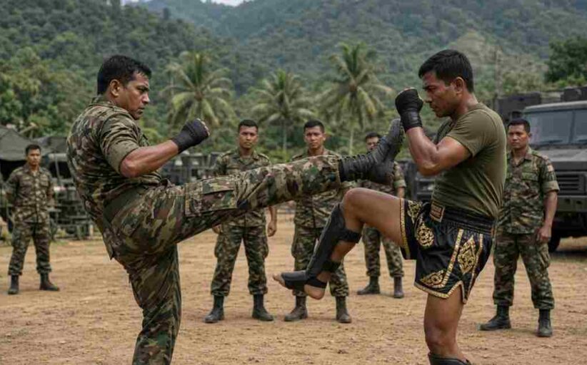 Exercise MAITREE XV - भारत और थाईलैंड का संयुक्त सैन्य अभ्यास  मैत्री-XV' शुरू भारतीय जवानों ने लिया 'मॉय थाई मार्शल आर्ट का कड़ा प्रशिक्षण