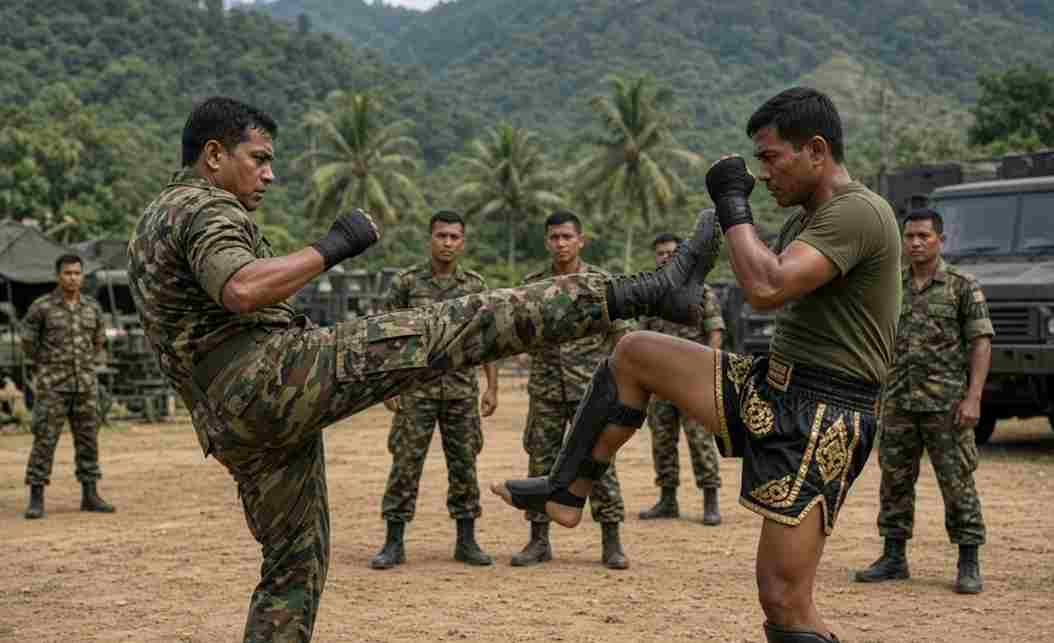 Exercise MAITREE XV - भारत और थाईलैंड का संयुक्त सैन्य अभ्यास  मैत्री-XV' शुरू भारतीय जवानों ने लिया 'मॉय थाई मार्शल आर्ट का कड़ा प्रशिक्षण
