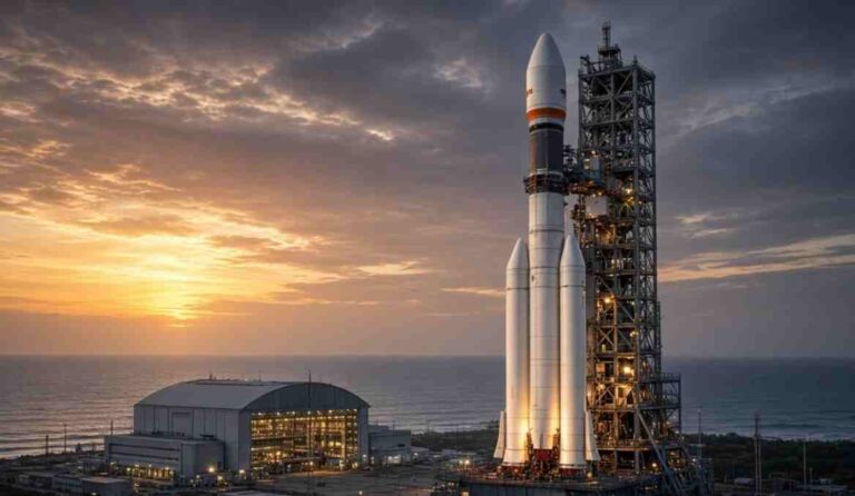 ISRO LVM-3 Bahubali  - Corporate Giants Vie to Build and Operate ISRO’s LVM-3 'Bahubali' Rocket in Landmark Space Privatisation