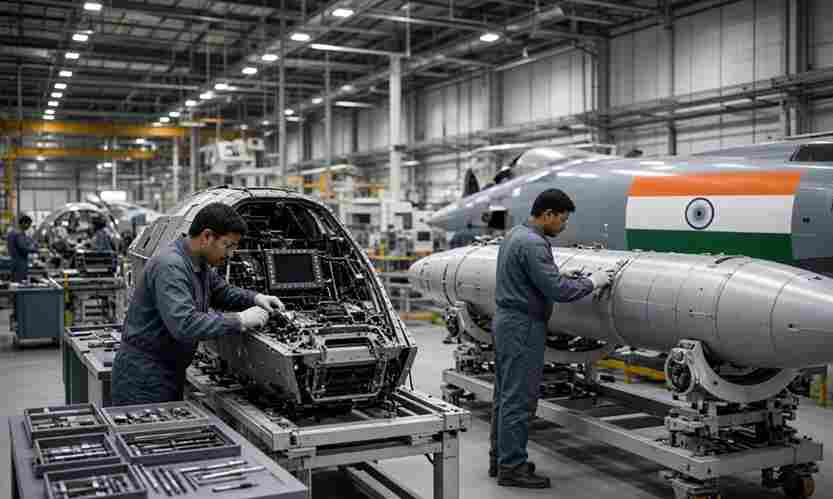 India Public Private Defence Venture - रक्षा क्षेत्र में आत्मनिर्भरता को नई रफ्तार भारत के पहले पब्लिक-प्राइवेट डिफेंस जॉइंट वेंचर से स्वदेशी विनिर्माण को मिलेगा बड़ा बढ़ावा