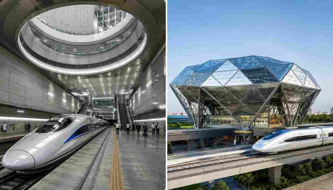Mumbai Ahmedabad Bullet Train Update - मुंबई-अहमदाबाद बुलेट ट्रेन प्रोजेक्ट में दिखेगी आधुनिक इंजीनियरिंग, बीकेसी में 30 मीटर नीचे स्टेशन तो सूरत में डायमंड थीम