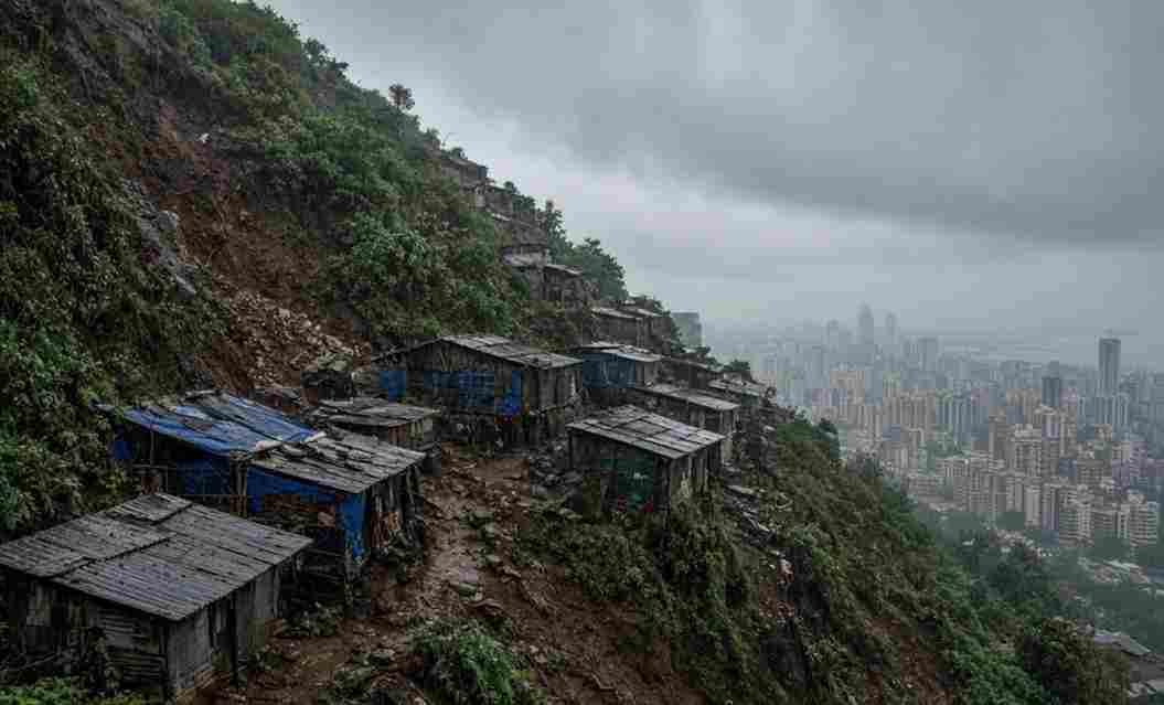 Mumbai Landslide Hotspots Survey - मुंबई में 32 लैंडस्लाइड हॉटस्पॉट का हुआ सर्वे मानसून में अधिकांश पहाड़ी बस्तियों पर बना हुआ है गंभीर खतरा