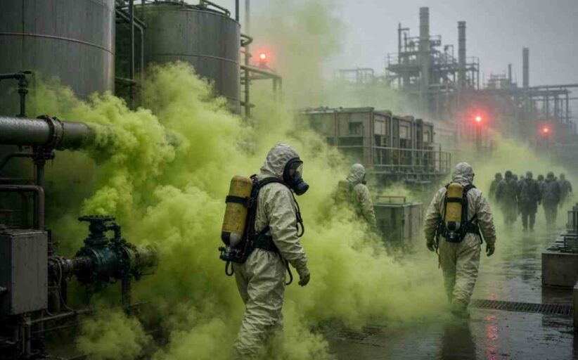 Nagpur Chlorine Gas Leak - नागपुर के गोधनी में वॉटर फिल्टर प्लांट से क्लोरीन गैस का रिसाव 40 से अधिक लोग अस्पताल में भर्ती