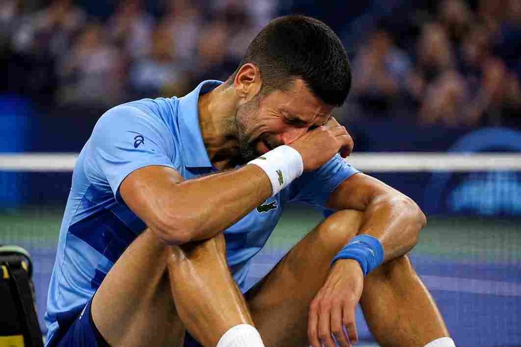 Novak Djokovic Tears - यूएस ओपन के पहले दौर में उलटफेर का शिकार हुए नोवाक जोकोविच, कोर्ट पर ही छलके आंसू
