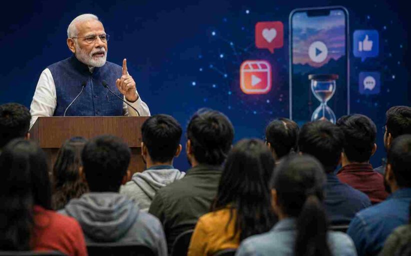 PM Modi Gen Z Message - रील्स और इंस्टेंट सफलता के दौर में शॉर्टकट से बचें पीएम मोदी का जेन जी को खास संदेश