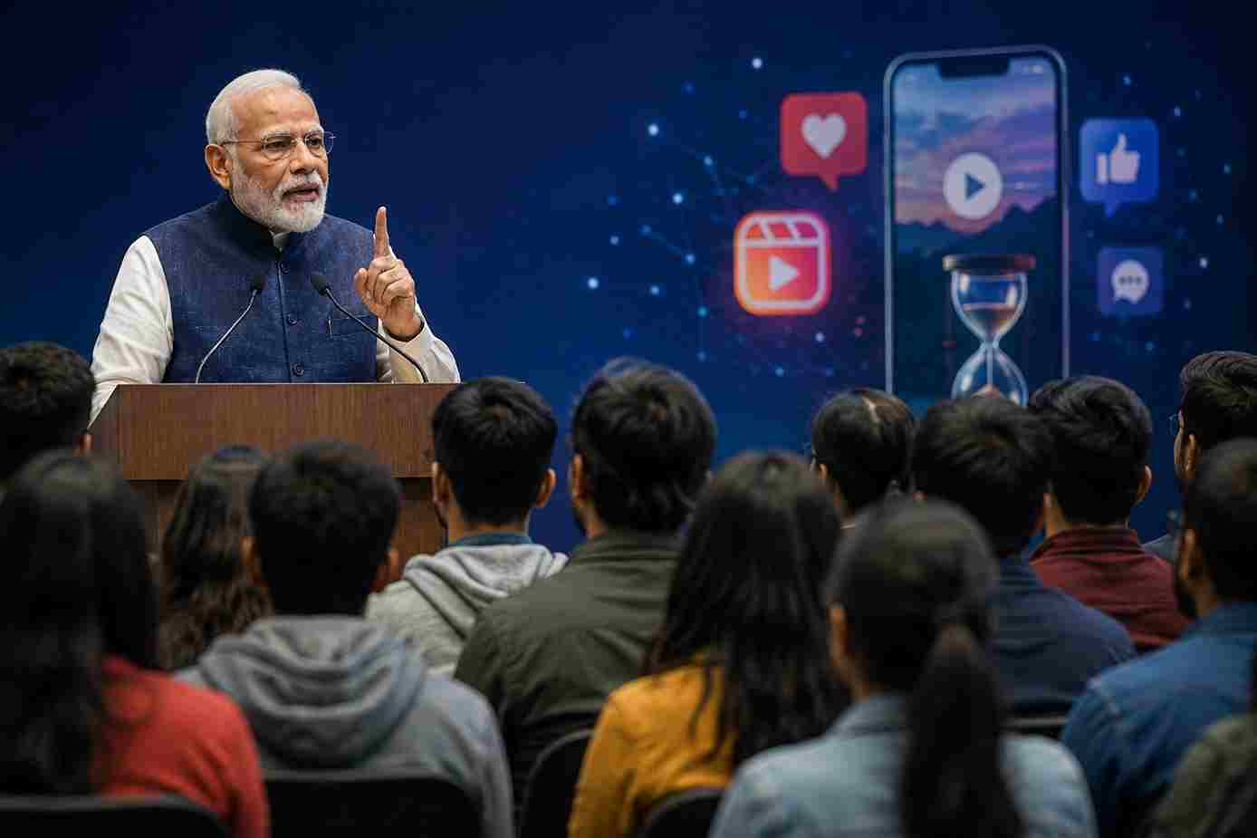 PM Modi Gen Z Message - रील्स और इंस्टेंट सफलता के दौर में शॉर्टकट से बचें पीएम मोदी का जेन जी को खास संदेश