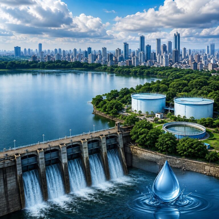 Mumbai Lake Levels Update - Mumbai Water Stock Rises To 95.95 Percent As City's 7 Lakes Hold 13.88 Lakh Million Litres Supply