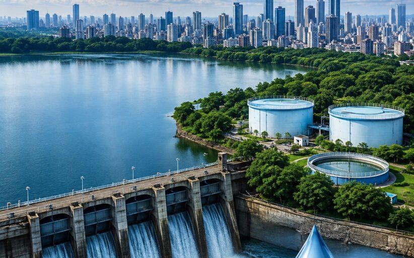 Mumbai Lake Levels Update - मुंबईकरों के लिए राहत  7 झीलों में जलस्तर 95.95 प्रतिशत पहुंचा 13.88 लाख मिलियन लीटर से अधिक पानी का मजबूत स्टॉक जमा