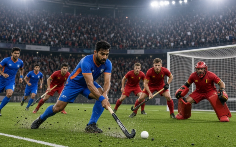 Hockey World Cup 2026 - रोमांचक मुकाबले में बेल्जियम ने भारत को शूटआउट में 4-3 से हराया, हरमनप्रीत सिंह के 2 गोल भी नहीं टाल सके हार