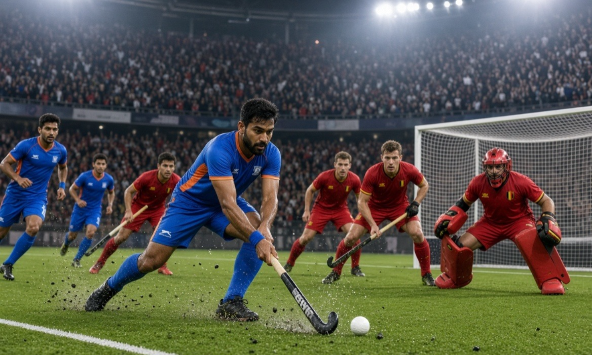 Hockey World Cup 2026 - रोमांचक मुकाबले में बेल्जियम ने भारत को शूटआउट में 4-3 से हराया, हरमनप्रीत सिंह के 2 गोल भी नहीं टाल सके हार