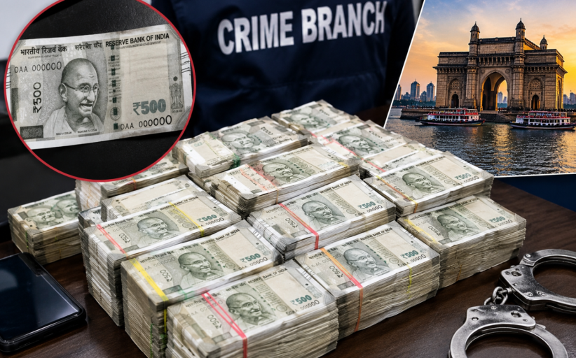Mumbai Fake Currency Seized Crime Branch - मुंबई क्राइम ब्रांच ने किया जाली नोटों के बड़े सिंडिकेट का भंडाफोड़ रुपये 10.64 लाख के हाई-क्वालिटी रुपये 500 के नकली नोट जब्त, कुर्ला से आरोपी गिरफ्तार