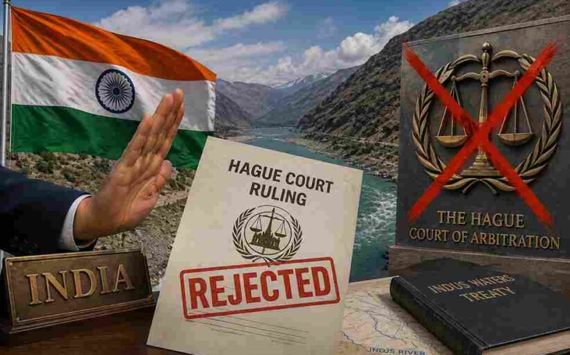 India Rejects Hague Court Indus Ruling - हेग स्थित मध्यस्थता अदालत का फैसला भारत ने सिरे से किया खारिज कहा- अवैध रूप से गठित ट्रिब्यूनल के आदेश का शून्य कानूनी वजूद