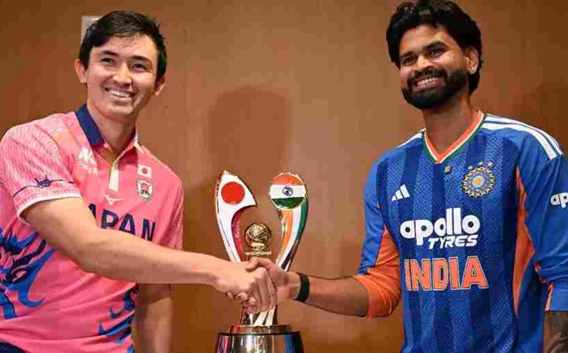 IND vs Japan T20 India Win Toss Elect To Bat 5 Overs Match - भारत बनाम जापान टी20 मुकाबला टॉस जीतकर पहले बल्लेबाजी का फैसला गीली आउटफील्ड के कारण 5-5 ओवर का हुआ मैच
