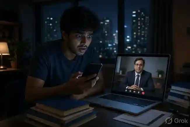 Mumbai MBA Student Cyber Extortion - ऑनलाइन एग्जाम में कैमरे की खामी बताकर जालसाज ने रची ब्लैकमेलिंग की साजिश डिग्री रद्द करने और करियर बर्बाद करने का डर दिखाकर 35 बार में ट्रांसफर कराए पैसे।