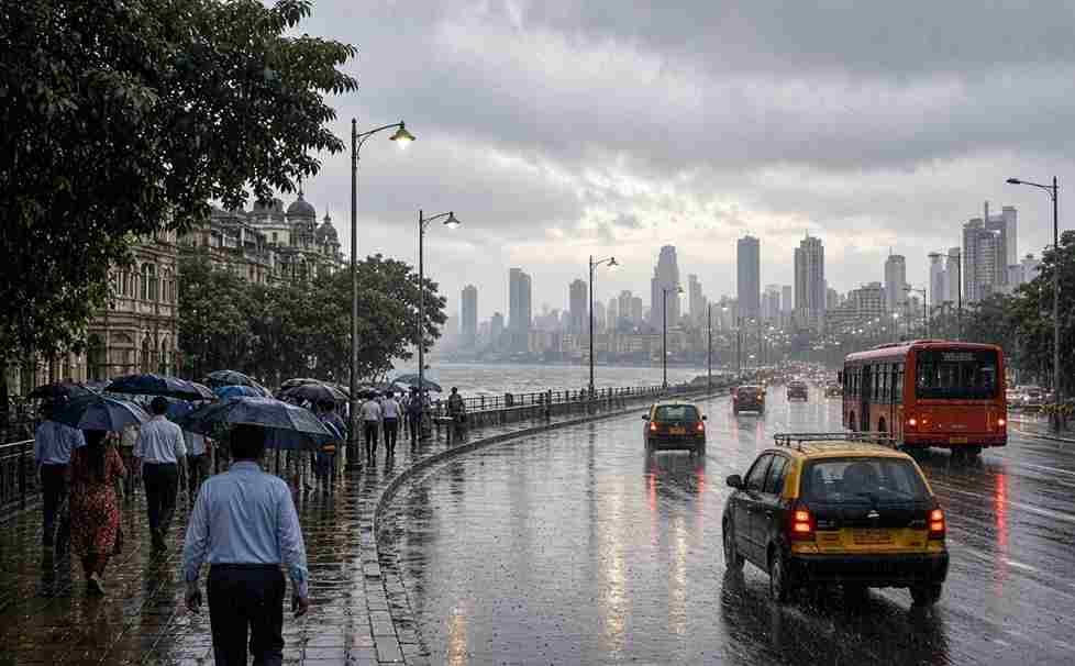 Mumbai Weather Update Light Rain Forecast Zero Rainfall Recorded - मुंबई में बारिश पर ब्रेक के बीच हल्की फुहारों की संभावना पिछले 24 घंटों में दर्ज हुई शून्य मिमी बारिश, मौसम विभाग ने जारी किया पूर्वानुमान