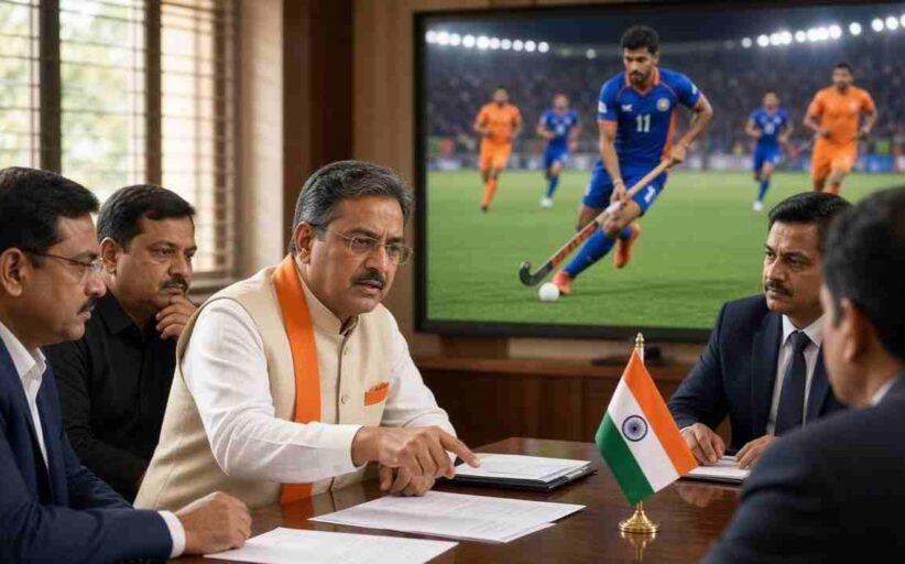 Sports Minister Mandaviya Roadmap Hockey India League - वित्तीय संकट से जूझ रही हॉकी इंडिया लीग को उबारने की पहल खेल मंत्री मनसुख मांडविया ने मांगा रिवाइवल रोडमैप 5 सदस्यीय कमेटी गठित