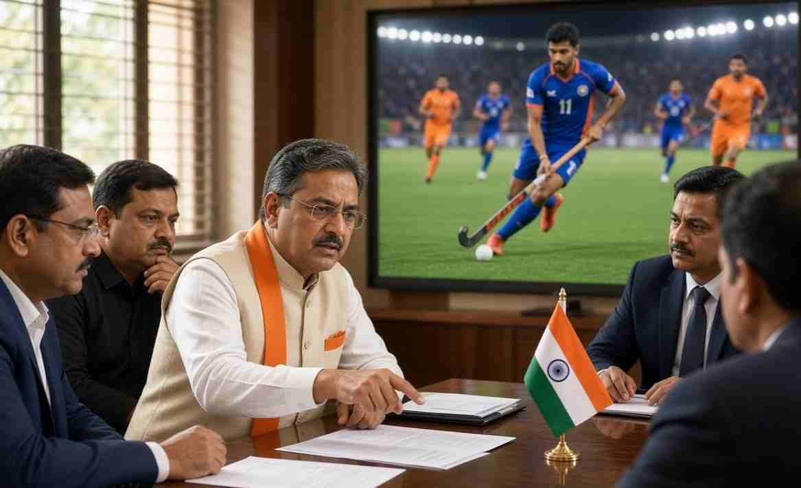 Sports Minister Mandaviya Roadmap Hockey India League - वित्तीय संकट से जूझ रही हॉकी इंडिया लीग को उबारने की पहल  खेल मंत्री मनसुख मांडविया ने मांगा रिवाइवल रोडमैप 5 सदस्यीय कमेटी गठित