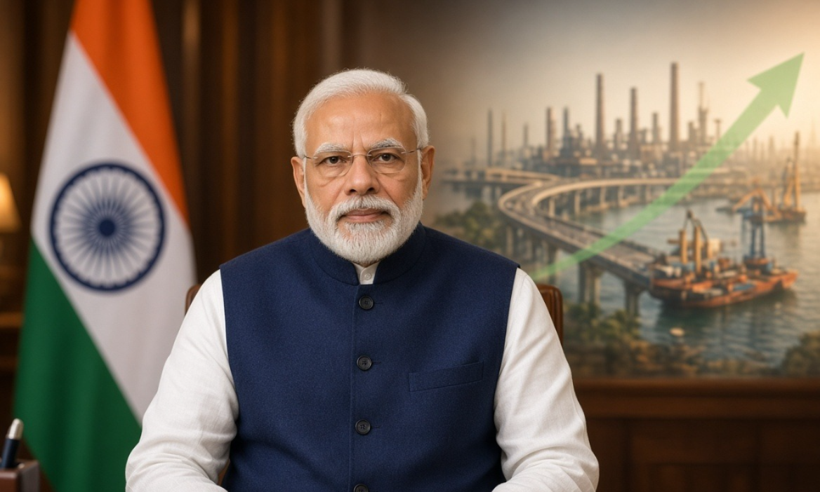 PM Modi Hails GDP Growth - पहली तिमाही में 7.8% जीडीपी ग्रोथ पर गदगद हुए पीएम मोदी, वीडियो संदेश जारी कर 'आत्मनिर्भर भारत' और 'स्वदेशी' अपनाने का किया आह्वान