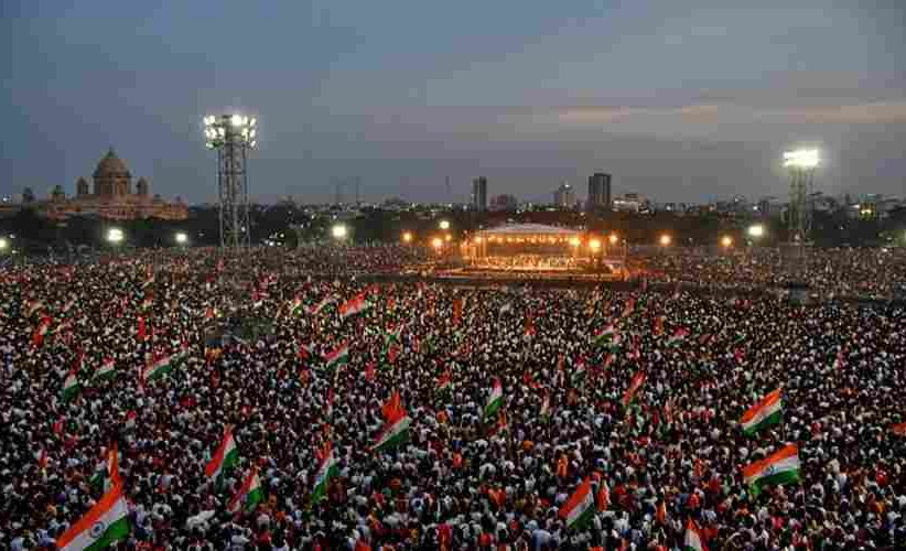 PM Modi Vadodara Event BookMyShow Sold Out - बुकमायशो पर पीएम मोदी के कार्यक्रम का अनोखा क्रेज 1 घंटे में फुल हुईं सभी सीटें 42 हजार से अधिक लोग वेटिंग लिस्ट में पहुंचे