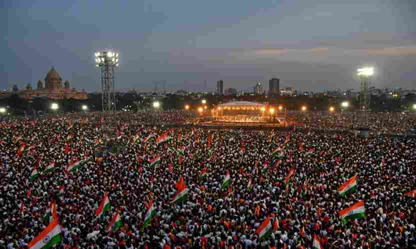 PM Modi Vadodara Event BookMyShow Sold Out - बुकमायशो पर पीएम मोदी के कार्यक्रम का अनोखा क्रेज 1 घंटे में फुल हुईं सभी सीटें 42 हजार से अधिक लोग वेटिंग लिस्ट में पहुंचे