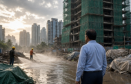 Mumbai Monsoon Final Stretch BMC Air Pollution - बारिश थमते ही हवा की गुणवत्ता बिगड़ने की आशंका 24 वार्डों में फ्लाइंग स्क्वॉड तैनात 35 फीट ऊंची टीन की चादरें और पानी का छिड़काव अनिवार्य।