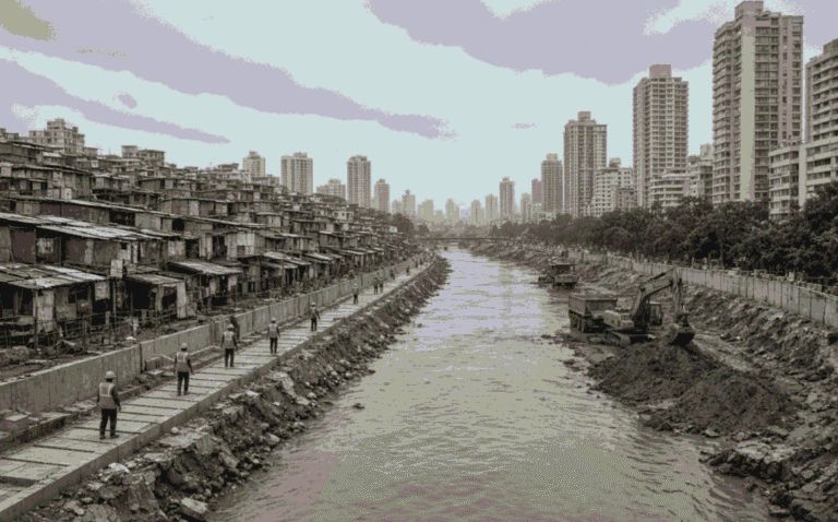 Mithi River Makeover BMC Kurla Mahim 2029 - Mithi River Makeover: BMC Races To Complete Crucial Kurla-Mahim Stretch By 2029 Under Rejuvenation Project