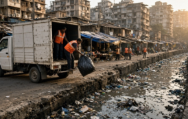 BMC Notice Contractor Dry Waste Mogra Nullah - मुंबई में बीएमसी के ठेकेदार की शर्मनाक करतूत अंधेरी के मोगरा नाले में सूखा कचरा फेंकते पकड़ा गया टेम्पो 48 घंटे में वर्क ऑर्डर रद्द करने का अल्टीमेटम