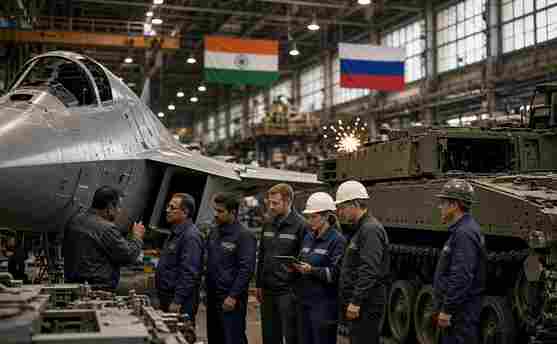 India Russia Defence Manufacturing Co Production Under Watch - भारत-रूस रक्षा संबंधों में बड़े रणनीतिक बदलाव पर दुनिया की नजर खरीदार-विक्रेता मॉडल छोड़ अब संयुक्त सह-उत्पादन और स्थानीय विनिर्माण पर जोर
