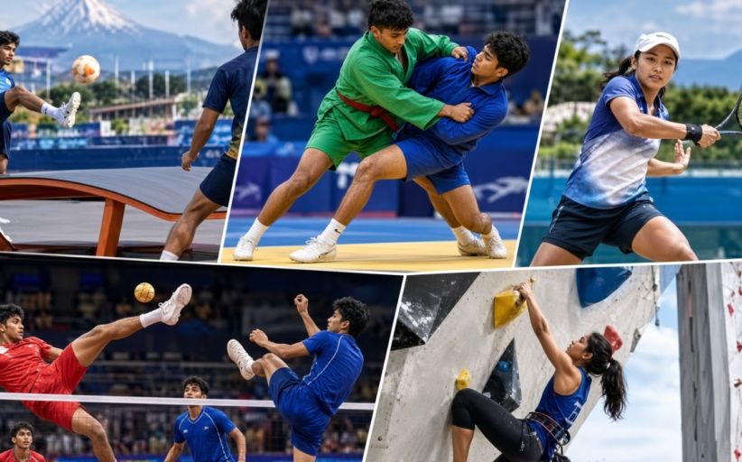 Asian Games 2026 Five Lesser Known Sports India - कर्व्ड टेबल पर फुटबॉल से लेकर बिना ग्राउंडवर्क वाली कुश्ती तक - एशियन गेम्स 2026 में इन 5 अनोखे खेलों में पदक के लिए उतरेगा भारत