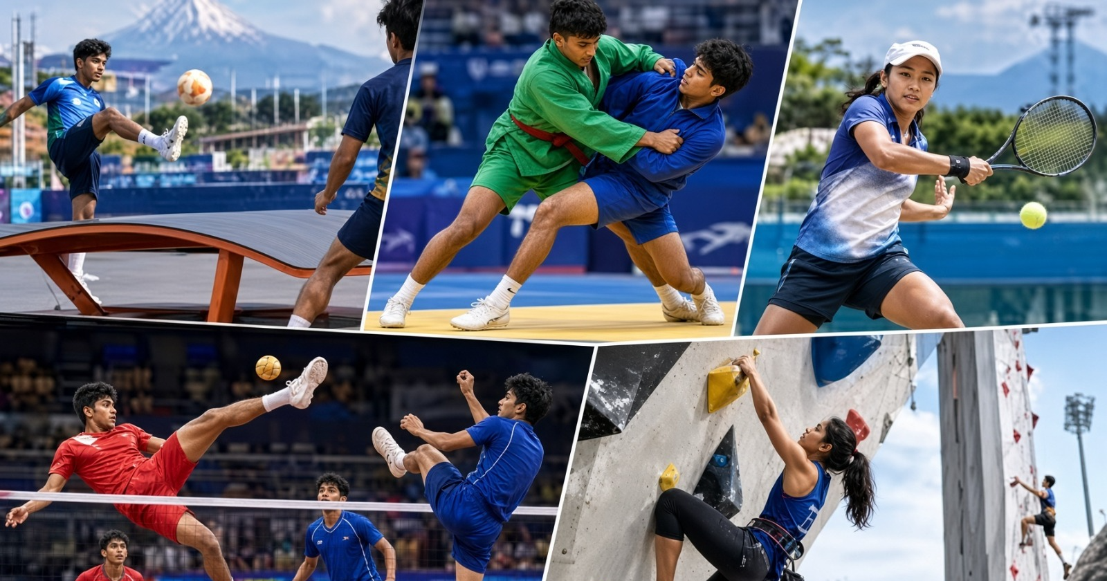 Asian Games 2026 Five Lesser Known Sports India - कर्व्ड टेबल पर फुटबॉल से लेकर बिना ग्राउंडवर्क वाली कुश्ती तक -  एशियन गेम्स 2026 में इन 5 अनोखे खेलों में पदक के लिए उतरेगा भारत