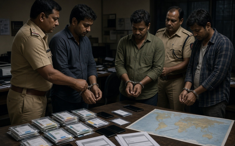 Mumbai Police Arrest Three For Supplying SIMs OTPs Cambodia - फर्जी दस्तावेजों पर सिम जारी करवाकर विदेश में बैठे ठगों को भेजते थे रिमोट एक्सेस; बैंक खातों से करोड़ों रुपए उड़ाने वाले बड़े गिरोह का पर्दाफाश।