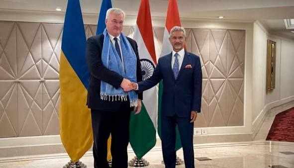 Ukraine Appreciates Indias Engagement Black Sea Freedom Of Navigation - काला सागर में नौवहन की स्वतंत्रता बहाल करने में भारत की भूमिका की यूक्रेन ने की सराहना न्यूयॉर्क में एस जयशंकर और आंद्री सिबिहा की अहम बैठक