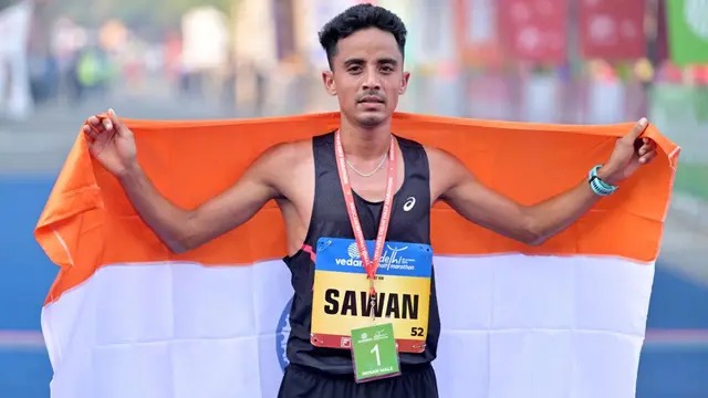 Asian Games 2026 Sawan Barwal Historic Silver Marathon - एशियन गेम्स 2026 में सावन बारवाल ने रचा इतिहास  पुरुषों की मैराथन में जीता ऐतिहासिक रजत पदक, एथलेटिक्स में भारत का बजा डंका