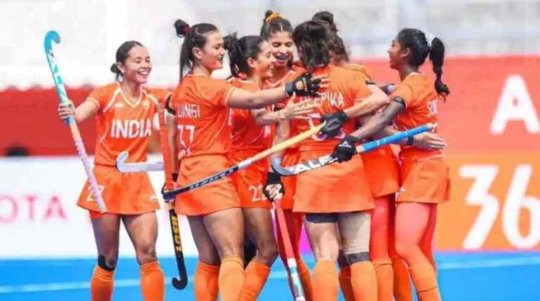 India Womens Hockey Asian Games - Indian Women's Hockey Team Wins Historic Asian Games Gold After 44 Years, Defeating Host China 2-1