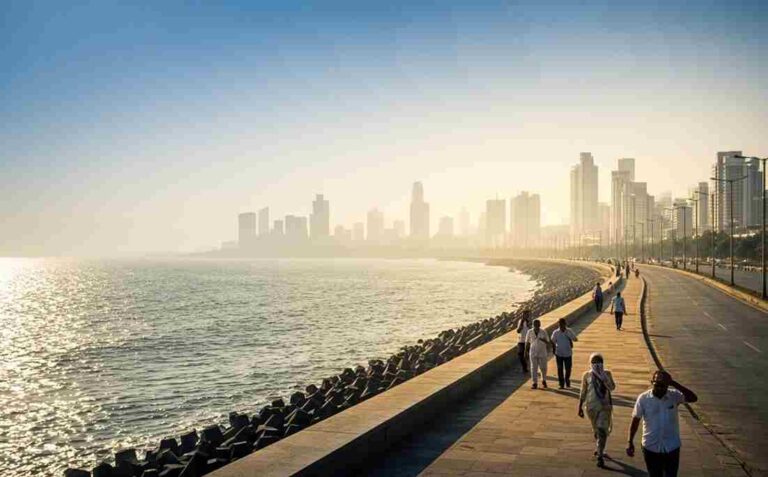 Mumbai Weather - IMD Issues Yellow Heat Alert for Mumbai and Thane as Mercury Touches 37°C Post-Monsoon