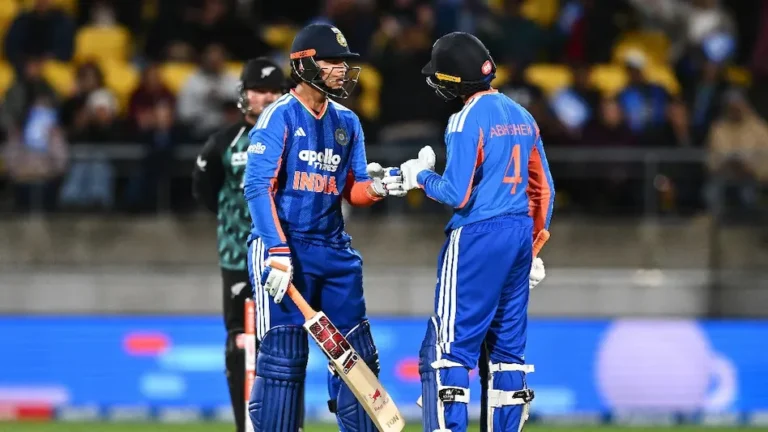 ND vs NZ Eden Park, Abhishek Sharma Century
