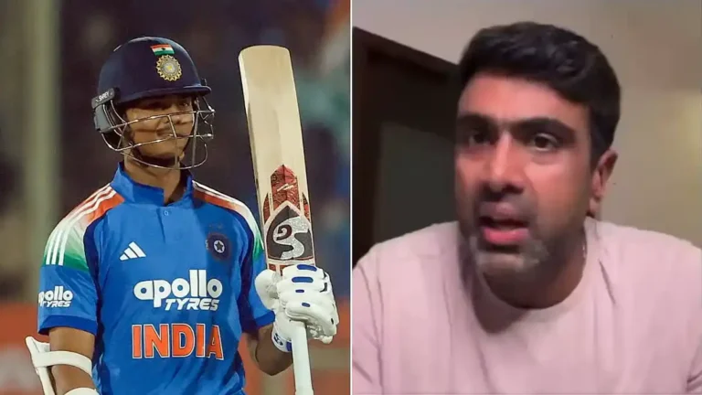 R Ashwin Yashasvi Jaiswal Selection