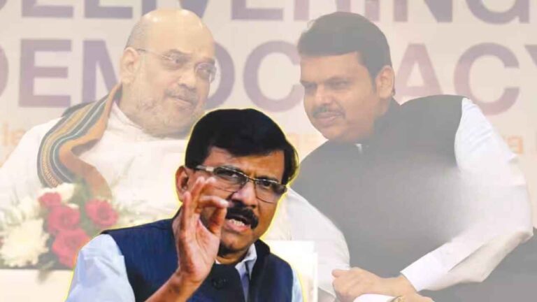 Sanjay Raut Attacks - Sanjay Raut Attacks BJP Leadership, Claims Devendra Fadnavis' Political Influence Declining and Amit Shah Has Gone Underground Amid Protests